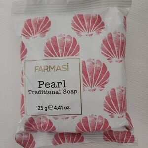 Farmasi Pearl Traditional Soap - Pink and White